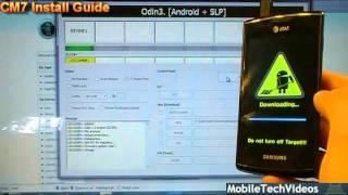 Samsung Captivate/Vibrant (How To Install CyanogenMOD 7) *LATEST METHOD*