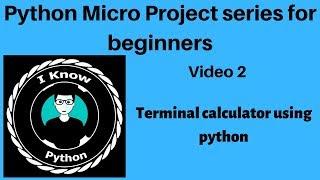 [ Beginners ] Terminal Calculator Using Python