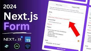 Forms in Next.js Made Easy (Headless API Integration & Validation)