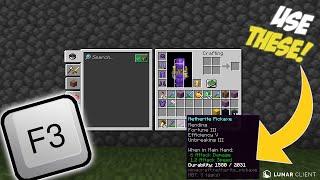 10+ F3 Commands You NEED To USE! (Minecraft 2024)