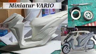 Miniatur MOTOR VARIO dari pipa PVC