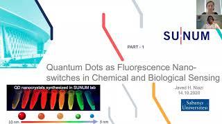 Webinar-Quantum Dots as Fluorescence Nano-Switches in Chemical and Biological Sensing