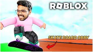 Roblox SKATEBOARD obby  | Roblox | Maddy Telugu Gamer