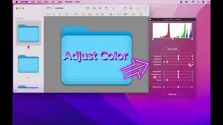 How to change folder COLOR on Mac!