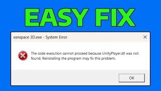 How To Fix unityplayer.dll is Missing or Not Found in Windows