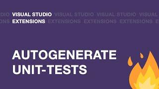 How to automatically generate unit-tests boilerplate in Visual Studio