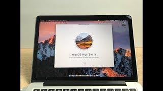 New macOS High Sierra Install