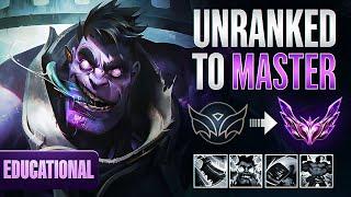 Educational UNRANKED TO MASTER on Dr. Mundo - THE BEST TOPLANER TO CLIMB