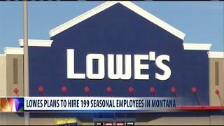 Lowe's hiring in Montana