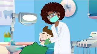 Achi goes to the Dentist Social Story‍️  #family  #Kids #cartoon #autism  #learning