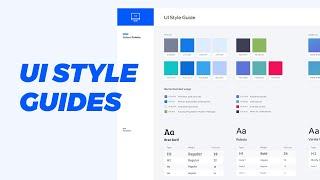 Working with UI Style Guides