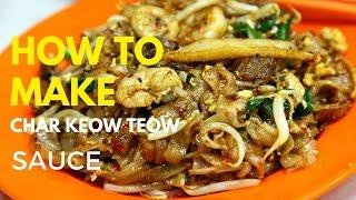 How To Make a simple (char kway teow) seasoning sauce | Foodie Bite