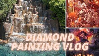a look into my las vegas adventures, happy mail, + more | diamond painting vlog #30!