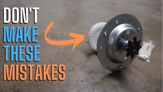 DON'T MAKE THESE MISTAKES - Garage Door Gear Sprocket Replacement