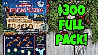  ANOTHER PROFIT BOOK! $5X60 NATIONAL LAMPOONS CHRISTMAS VACATION PA LOTTERY SCRATCH OFF TICKETS