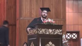 Best Graduation Speech Ever By a COMSATS (CIIT) Islamabad student