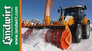 Steyr Traktoren im Winterdienst | landwirt.com