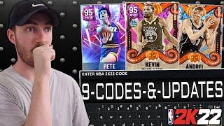 9 New Locker codes & Updates - Everything FREE in 2K22 MyTeam Right Now!  (Part 6)