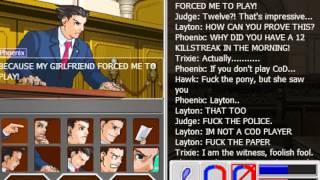 My awful courtroom: Random is justice - Episode 1 (?) {Ace Attorney Online}