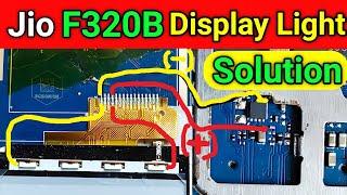 jio f320 display light solution || jio f320b display light Solution