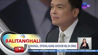 Emil Sumangil, opisyal nang anchor ng 24 Oras | BT