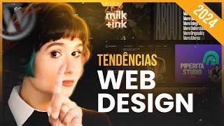 10 MAIORES TENDÊNCIAS de WEB DESIGN que vão BOMBAR em 2024 