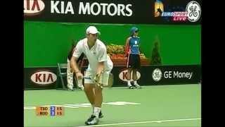 Roddick vs Tsonga - Highlights - 1R Australian Open 2007