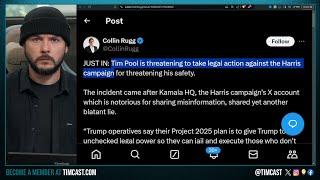 Tim Pool Announces LEGAL ACTION Against Kamala Harris Democrat Campaign For Defamation | TimcastNews