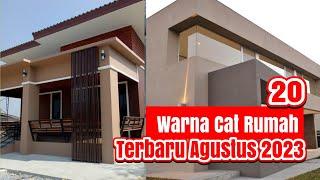 25 Cat Rumah Minimalis Terbaru Awal Agustus 2023