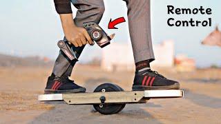 Make Your Own RC Electric Skateboard at Home | Hi Tech xyz