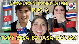 CAMPURAN UZBEKISTAN SAMA RUSIA TAPI BISA BAHASA KOREA?!! | OmeTV 