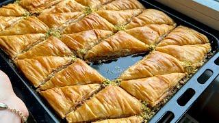  BAKLAVA BENDEN SORULUR  Bu Tarifle ÇITIR ÇITIR EL AÇMASI EV BAKLAVASI YAPMAK ÇOK KOLAY 