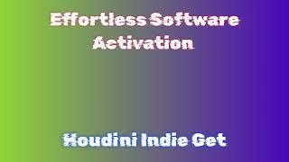 Step-by-Step Installation of Houdini Indie with Activation / Houdini Indie 2024 Download