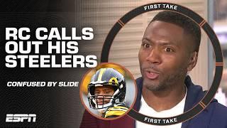 RC CALLS OUT his Steelers & Russell Wilson ️ 'WHAT THE HELL IS GOING ON?' | First Take