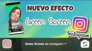 EFECTO de instagram GREEN SCREEN 2020 - Kimberlyn Velasquez