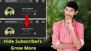 How To Hide Subscribers Count on YouTube Channel - 2021