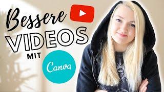 ANIMIERTE GRAFIKEN für YOUTUBE VIDEOS erstellen mit CANVA  + Bessere Thumbnails erstellen!