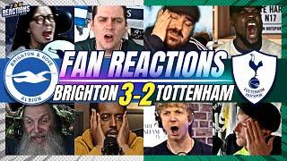 SPURS FANS SHOCKEDREACTION TO BRIGHTON 3-2 TOTTENHAM | 24/25 PREMIER LEAGUE