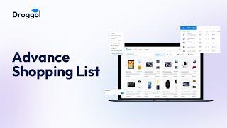 Advance Shopping List for odoo