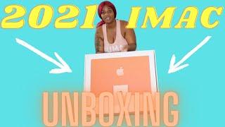 NEW IMAC 2021 ORANGE UNBOXING