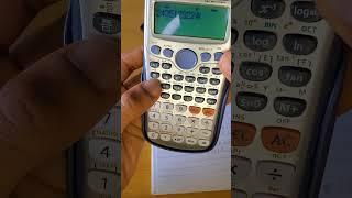 Save OBJ ans on Casio Calculator (mcq) #neco #nabteb #calculator #expo #objective #runs #waec #2024