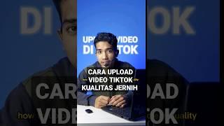 Cara Setting Upload Video Tiktok Jerih #berbagiilmu #videography #shorts