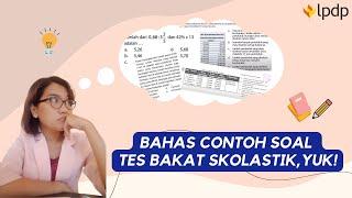 Persiapan Tes Bakat Skolastik LPDP 2023 | Bahas Soal Bareng, Yuk!