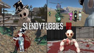 Slendytubbies 3 — Все концовки