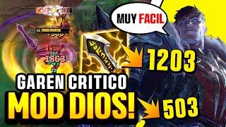 SE FELIZ Y JUEGA GAREN FULL CRITICO! | League of Legends