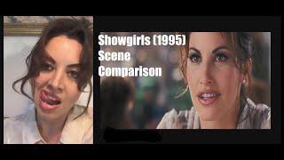 Showgirls (1995) - Scene Comparison starring Sarah Ramos & Aubrey Plaza