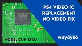 PS4 HDMI Encoder Video IC Chip MN864729 Replacement - NO VIDEO FIX