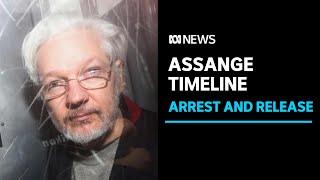 Timeline of Julian Assange's career, imprisonment and release | ABC News