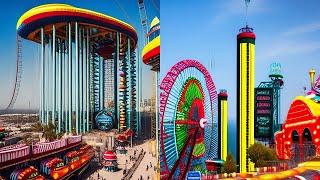 6 Most Dangerous Amusement Rides In The World || Moj World