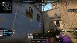 S1mple INSANE clutch 1v3 with 360 noscope!